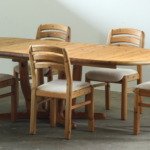 Vintage Rainer Daumiller Style Solid Pinewood Dining Table, 1980's Dyrlund