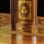 Vintage Danish Walnut 19th-century escritoire / Secretary, Victorian style