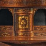 Vintage Danish Walnut 19th-century escritoire / Secretary, Victorian style