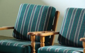 Vintage 1960s Danish Low Back Lounge Chairs in Light Oak, Henning Kjærnulf style