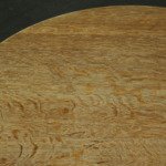 Vintage Small Brutalist Solid Oak Coffee Table Style of Henning Kjærnulf, 1960s