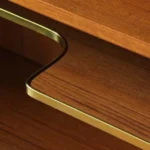 Vintage Pair of Slim Danish Mid-Century Teak Bookcases, 1960s