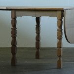 Danish Extendable Dining Table with leafs in Oak style of Henning Kjærnulf, 1960