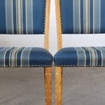 Set of 5 Vintage Mid-Century Modern Danish Oak Dining Chairs, Kjærnulf style