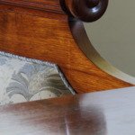 Vintage Oak Sofa / Couch, Antique Empire Danish Craftmanship 1880-1910s