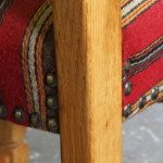 Vintage 1960s Danish Farmhouse Oak Dining Chairs style of Henning Kjærnulf