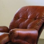 Vintage 1970s Leather Lounge Chairs by Elsa & Nordahl Solheim for Rybo Rykken