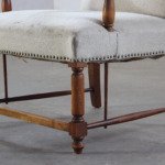 Vintage "Earflap" Dover Wingback Oak Armchair, Denmark, 1930s